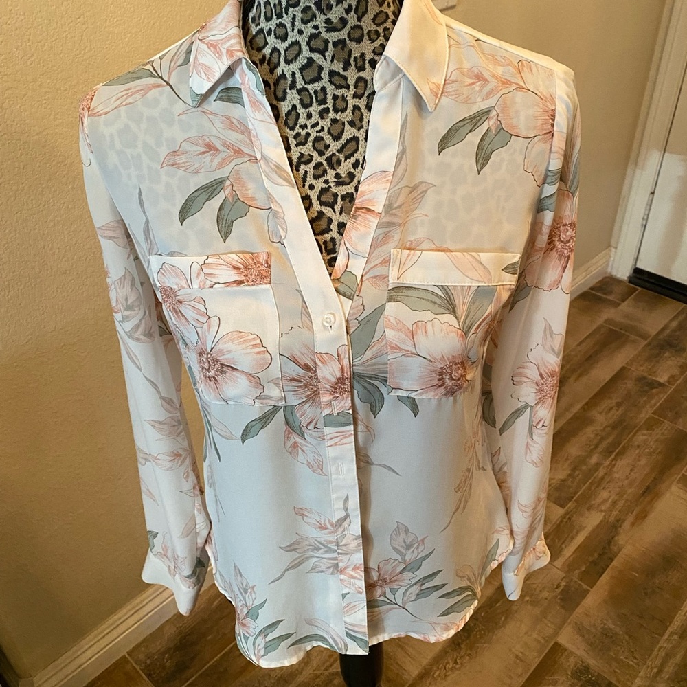 Ladies Floral Printed Blouse